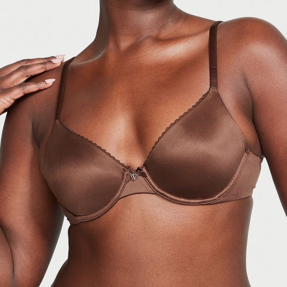 NWT VICTORIA'S SECRET Body By Victoria Size 40C Invisible Lift Demi Bra Unlined